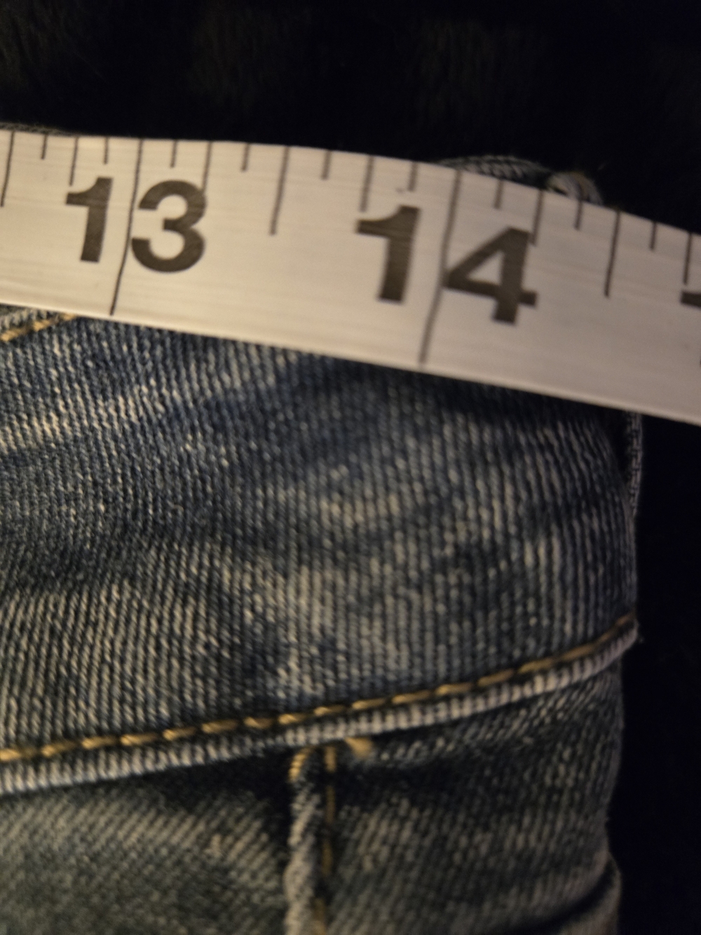 RISE Low Rise Flared Bell Bottom Denim Jeans Medium Wash Juniors Size 7 NWOT - Picture 7 of 11